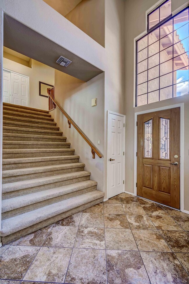 entrance and stairs