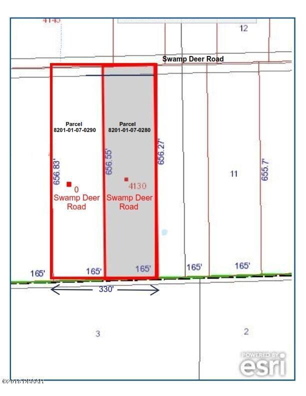 Volusia County Parcel Dimensions ESRI