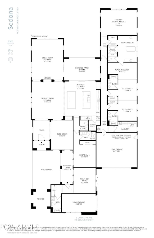Sedona Floor Plan