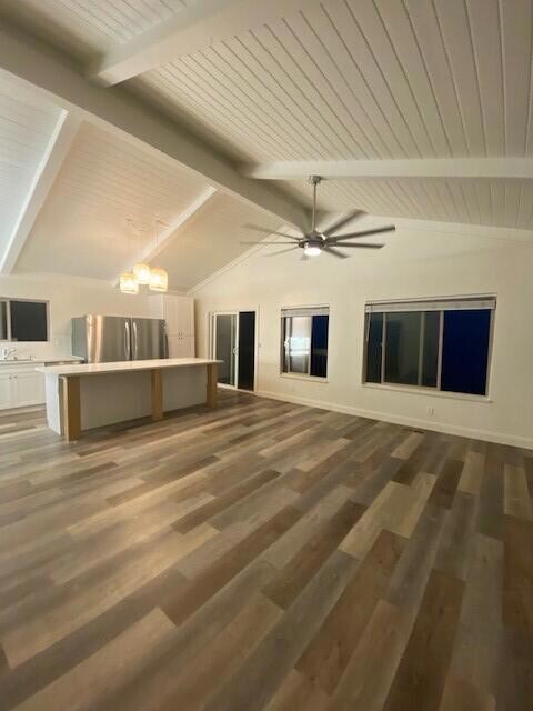 Main House Living Room to Kitchen