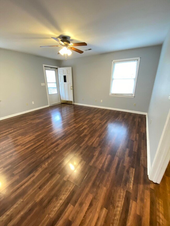 Living Area from hallway opening