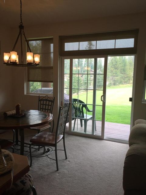 door to back deck