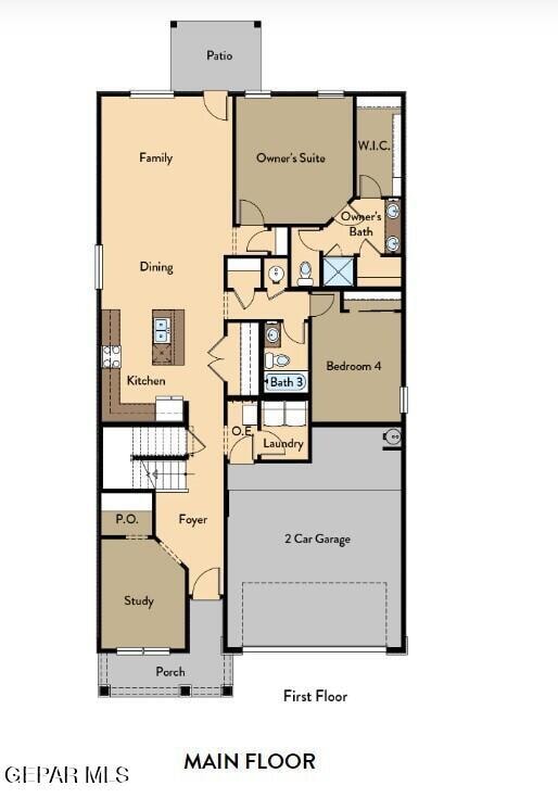 Texas Olive - Main Floor