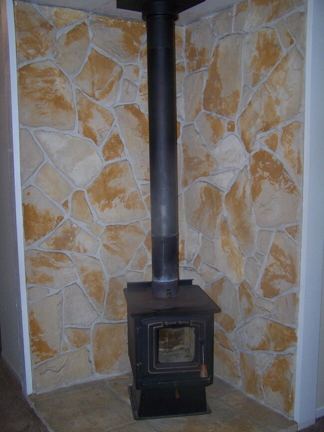 wood stove