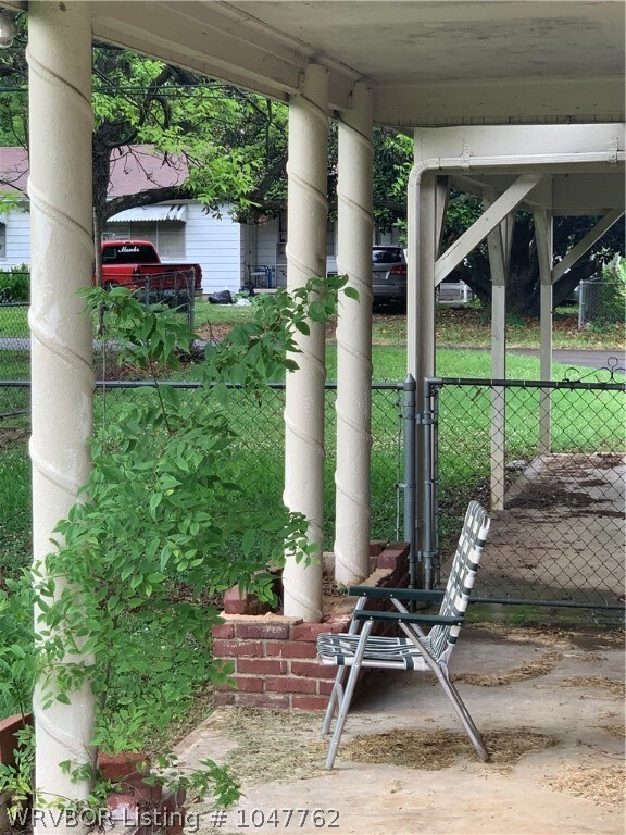 Side Carport and Patio
