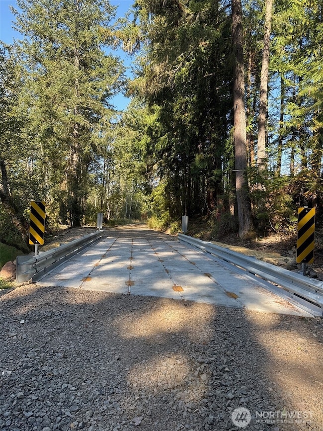 Quality built new (Estimated cost $120,000) bridge installed 2025, on property, over Round Top Creek, a subsidiary of Mineral Creek.
