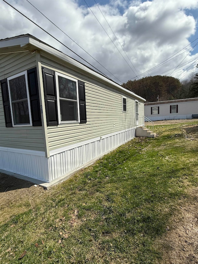 Back side entrance to laundry room