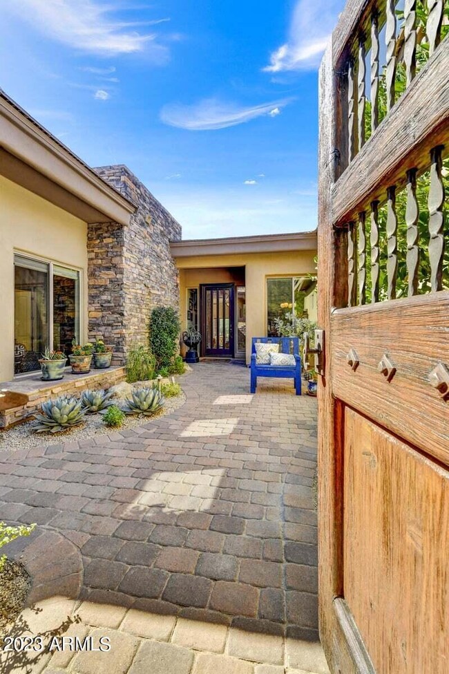 Courtyard Entry