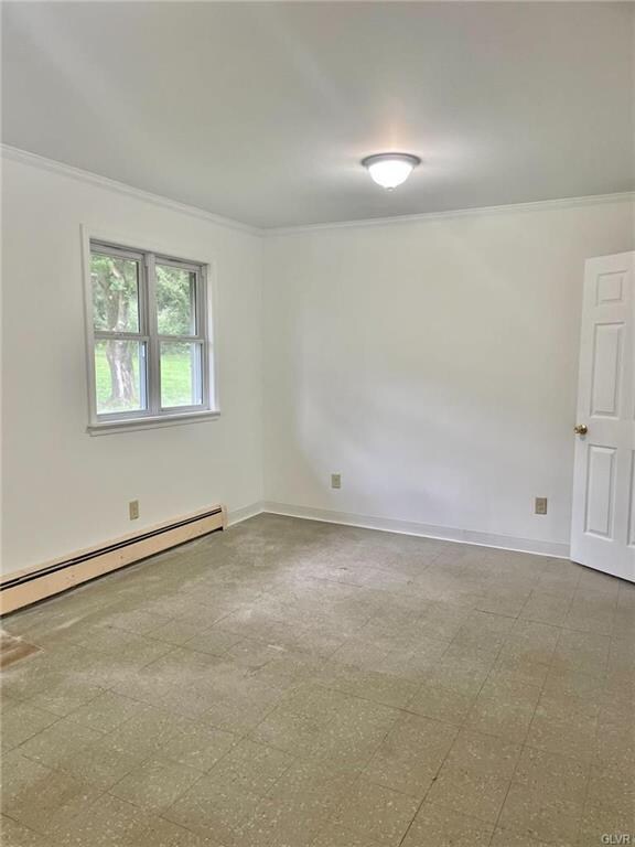 Bedroom freshly painted