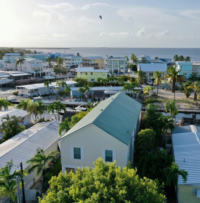 View of property to the bay first canal