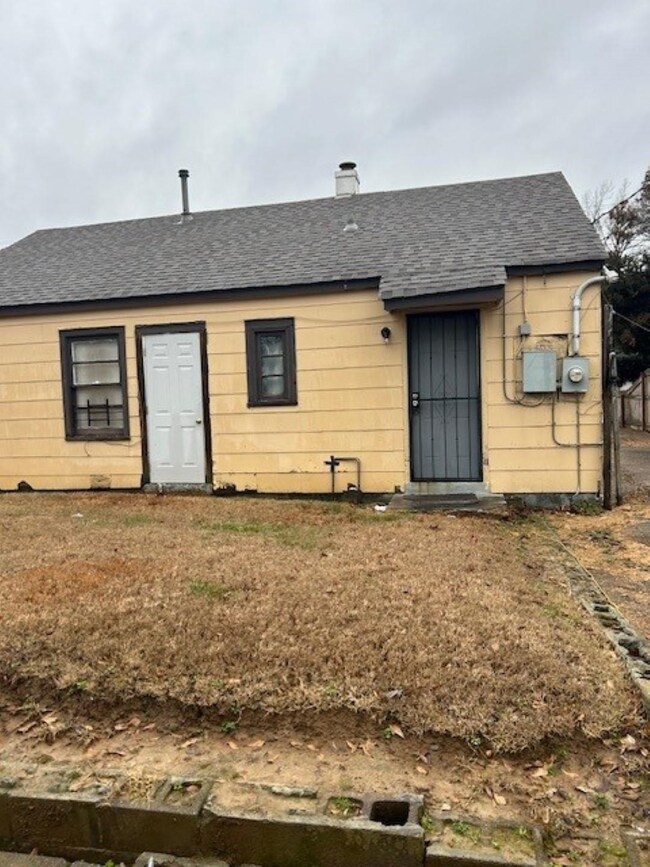View of back of house