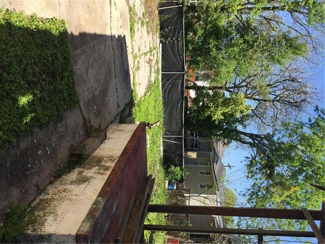 Side and rear yard.