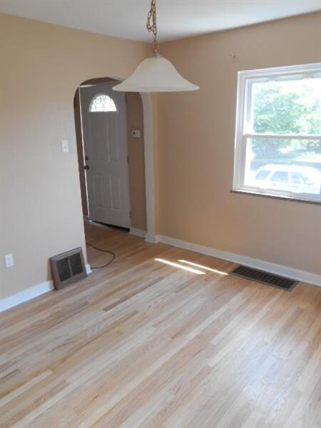 Dining room with an abundance of natural light!