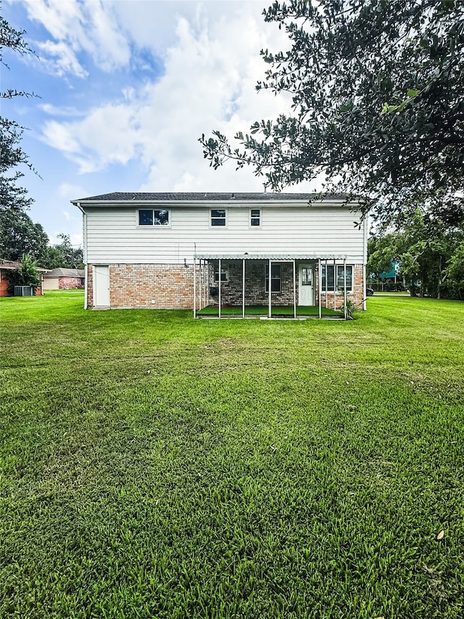 Back Yard on Large Lot