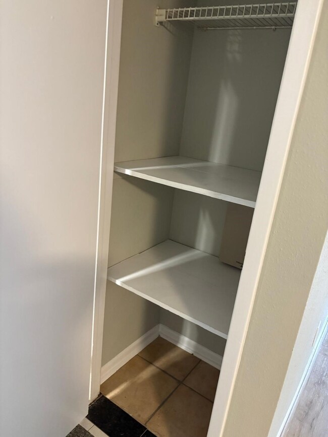 Hallway storage room