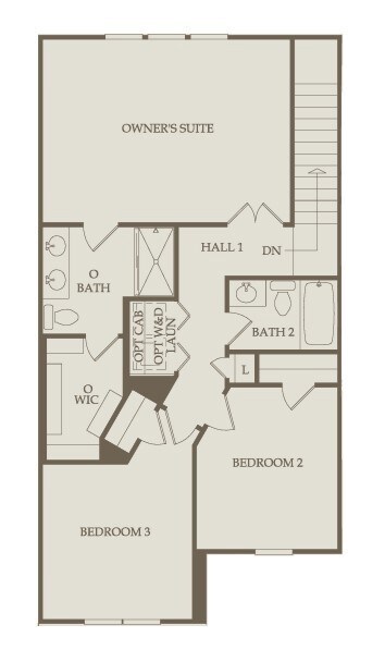 On the 2nd floor, you will find all three Bedrooms, including the spacious Owner's Suite! The Laundry is also located on this floor.