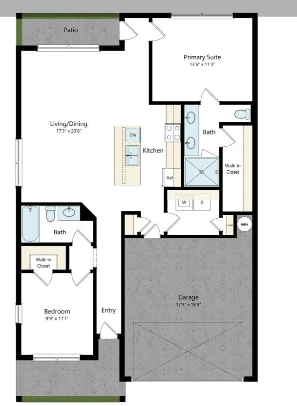 15101 Litsey Creek Dr unit 15259H, Roanoke, TX 76262 - photo 2