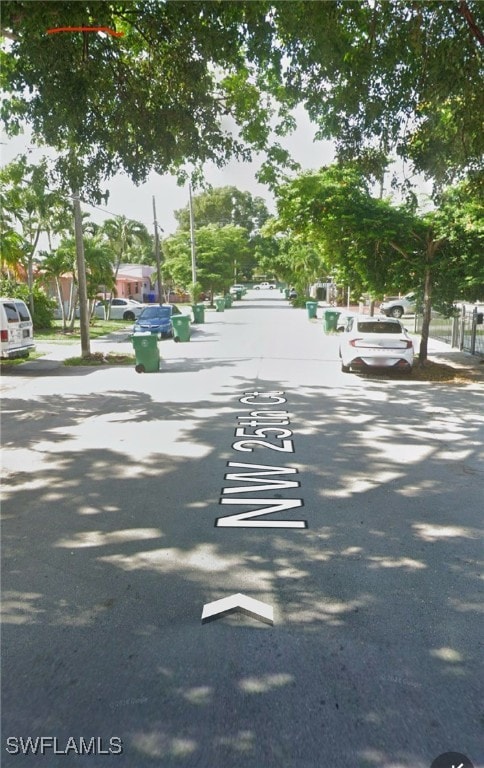View of road