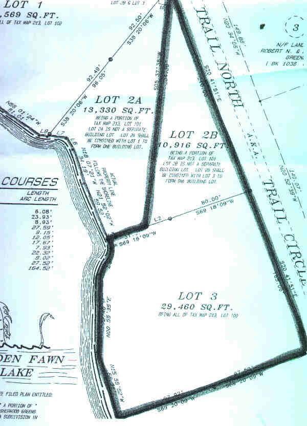 Combined lots make larger parcel