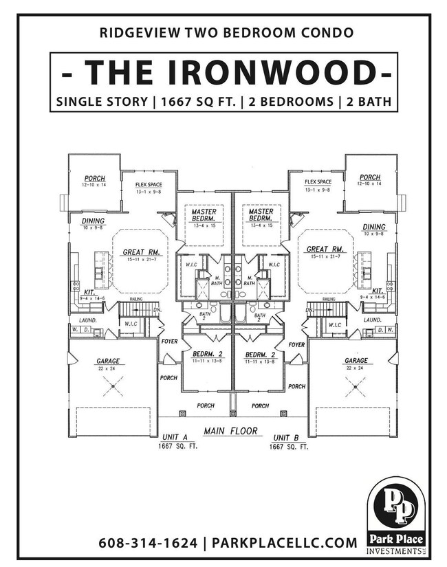 Ironwood Floor plan