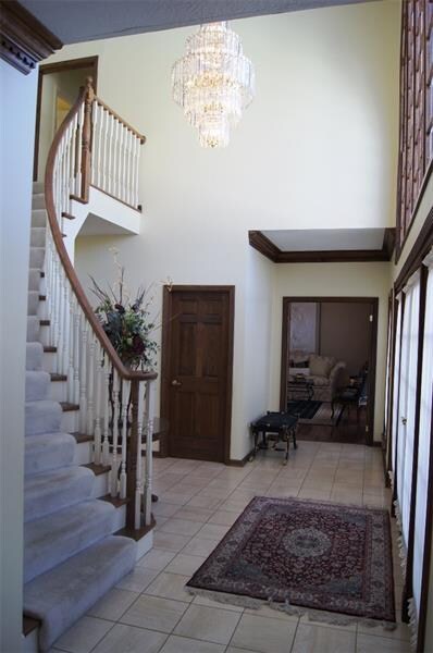 Spacious Foyer to Greet Family and Friends