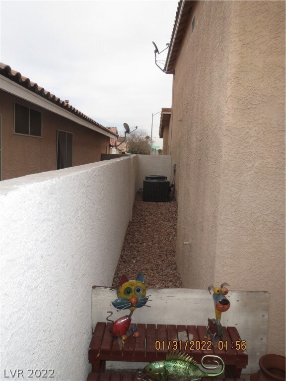 SIDE YARD 2 A/C UNITS