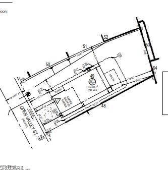2392 Open Valley Street preliminary plot plan