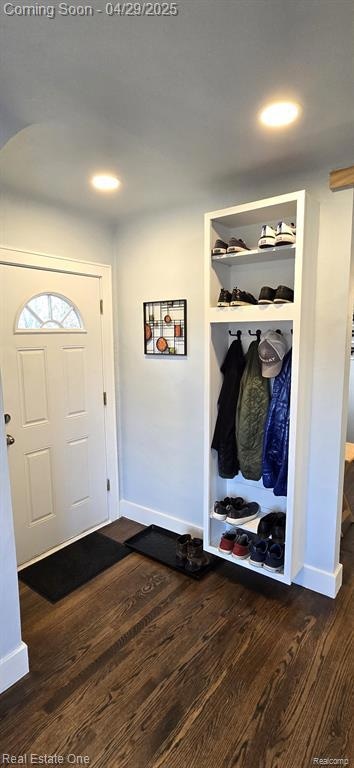 Coat and shoe storage