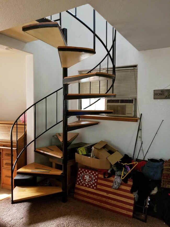stairs to loft
