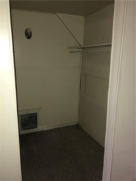 Main floor bedroom closet