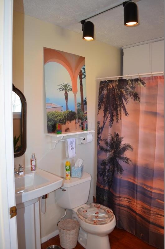 First Floor half bath with laundry