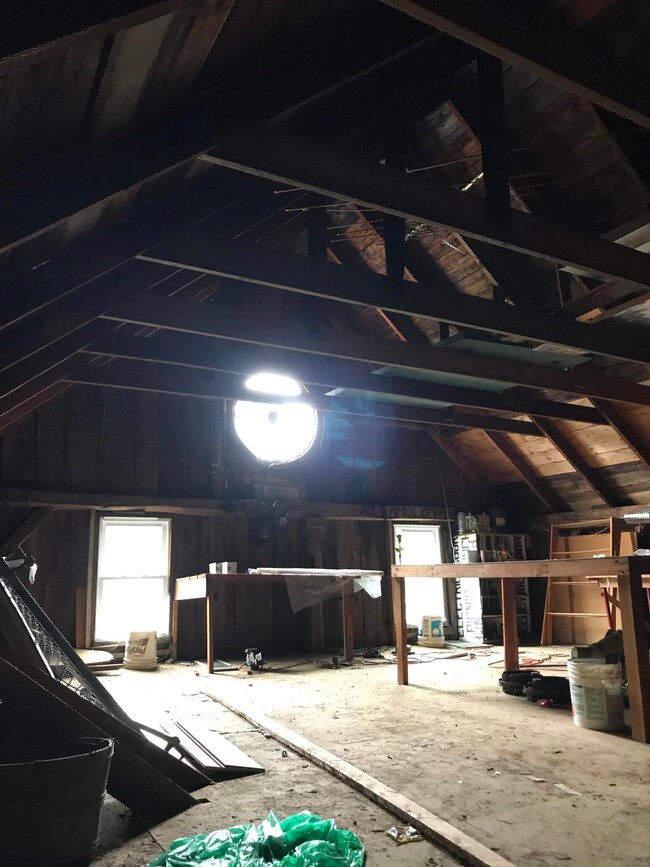 barn storage above