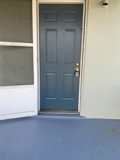front door