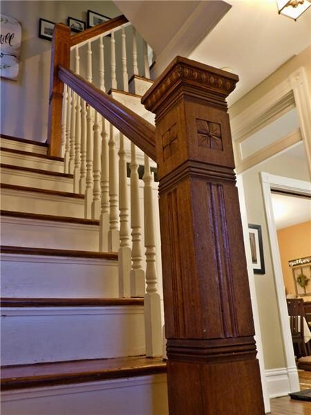 Beautiful wood newel posts are just the beginning.