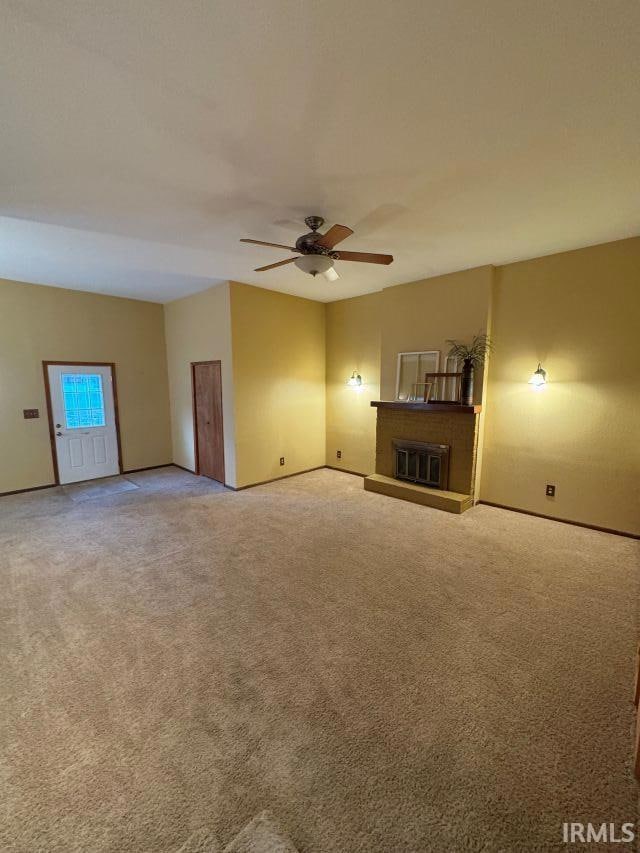 Large Living Room area with access to the backyard and basement.  Main level.