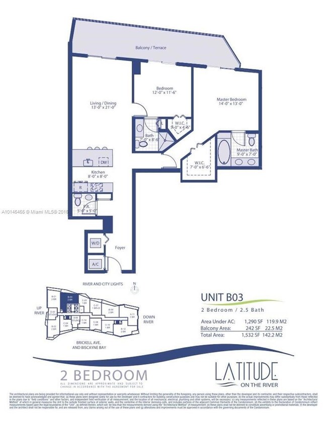 Latitude on the River Condominium unit 1803, Miami Beach, FL 33130 - photo 3