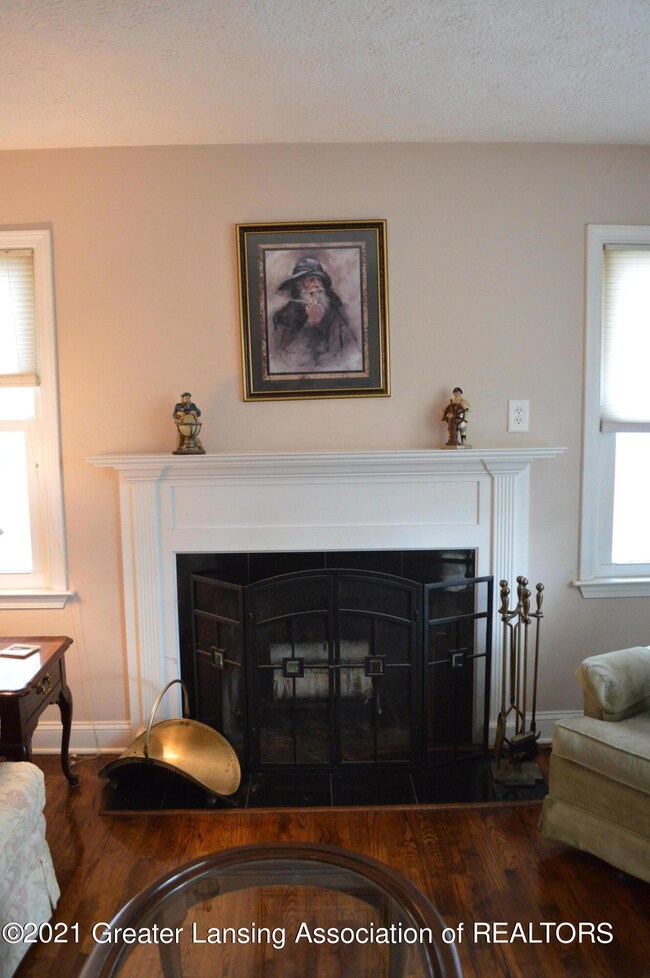 Fireplace detail