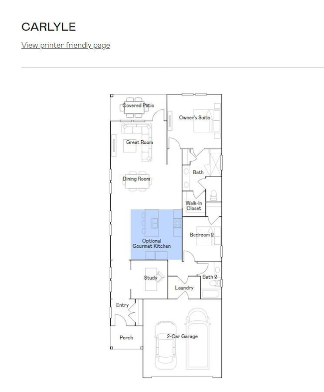 Carlyle Floor Plan