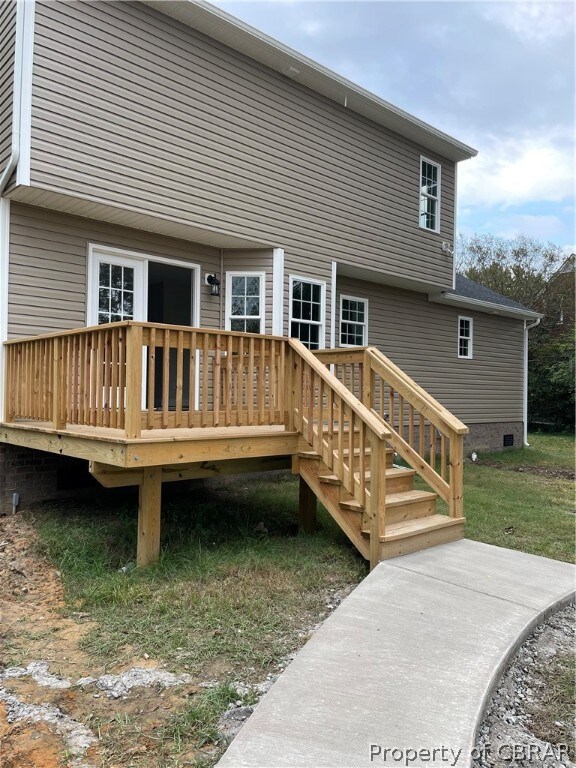 Rear Deck