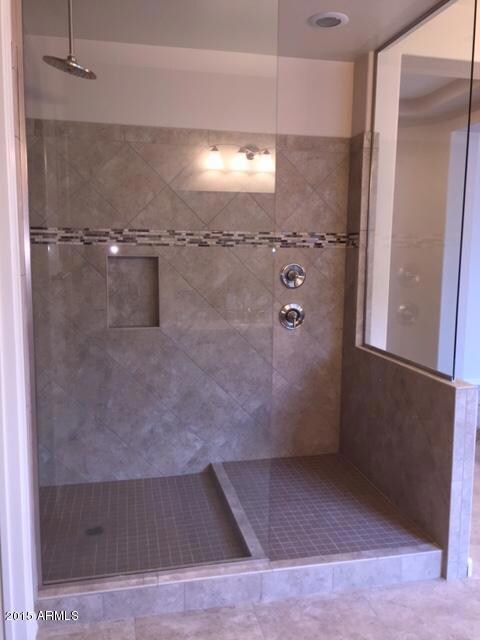 Tiled Walk in Shower