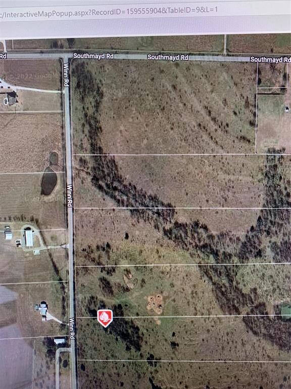 Off Southmayd Rd go south to lot 4 Winn Rd on the 