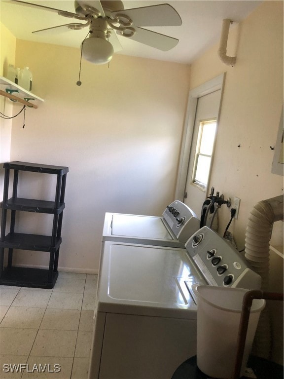 Washroom with washing machine and clothes dryer, c