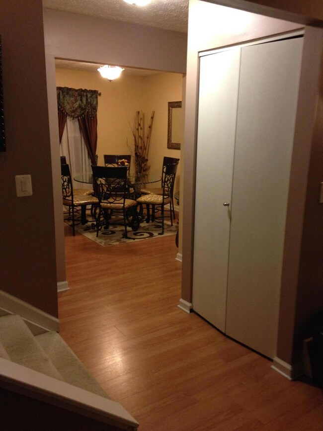 Kitchen/hall closet space