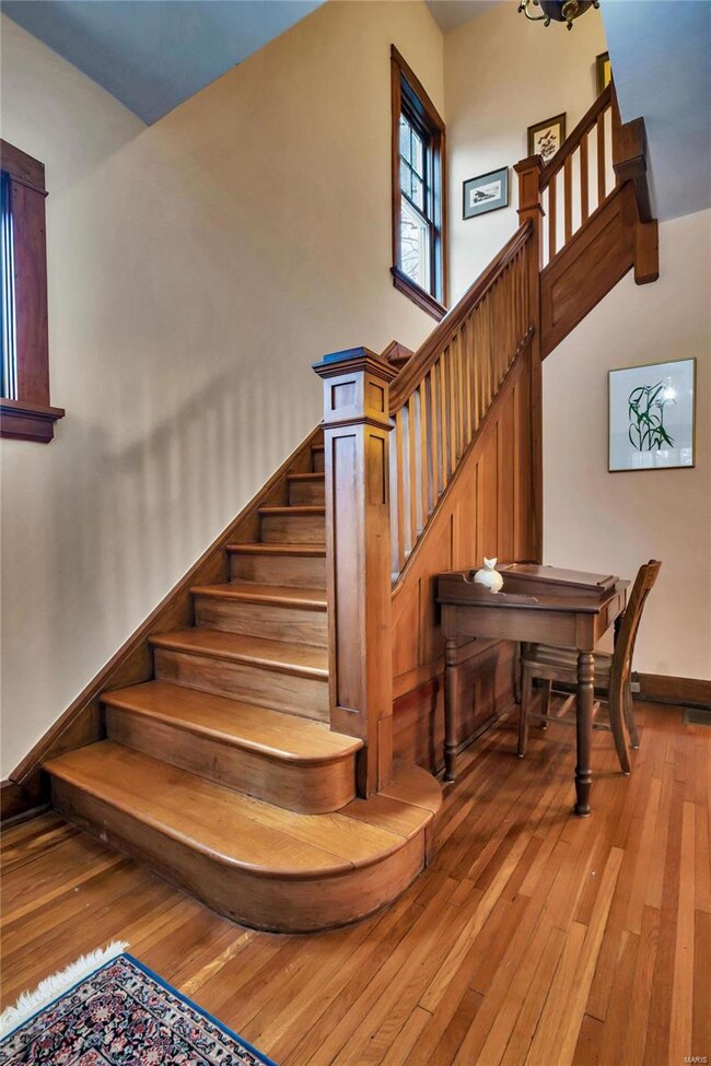 Gorgeous original staircase