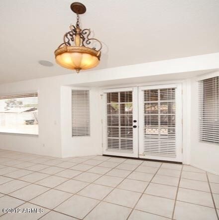 Open dining area