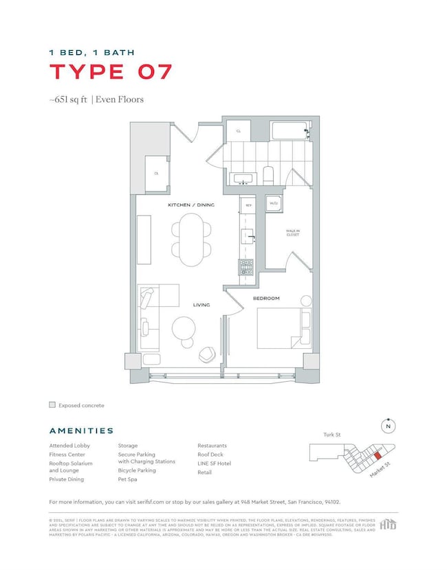 Serif unit 807, San Francisco, CA 94102 - photo 6