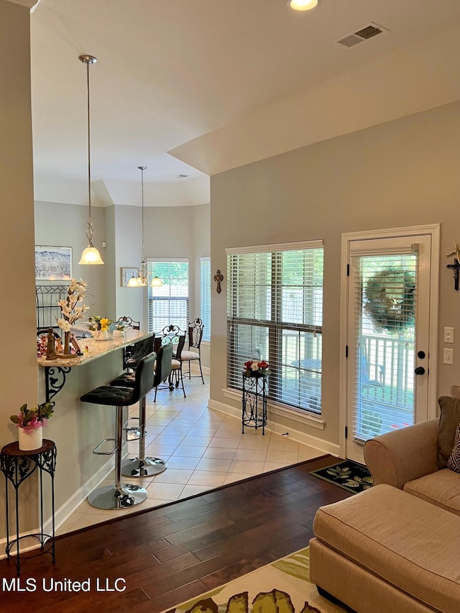 View into Eat-in Kitchen