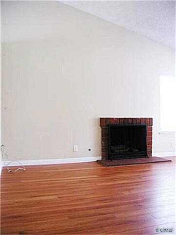 Living Room has HIGH Ceilings
