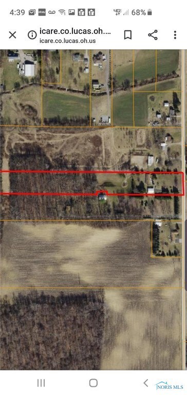Arial View of 5 Acre Parcel