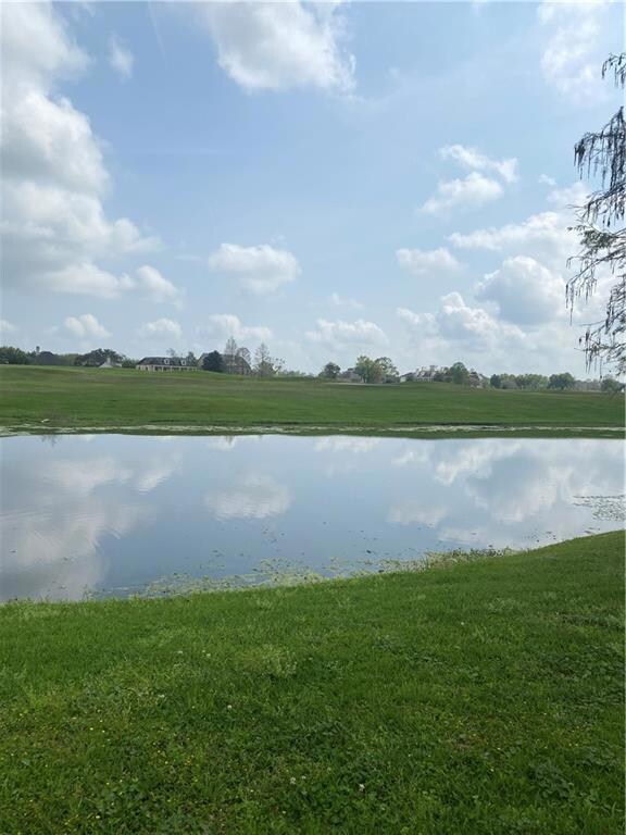 Water View and Golf Course